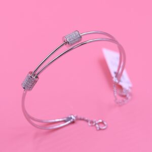 92.5 fancy silver bracelet