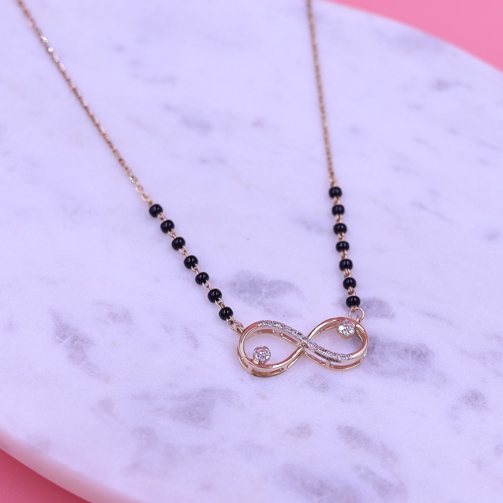 infinity Diamond Mangalsutra