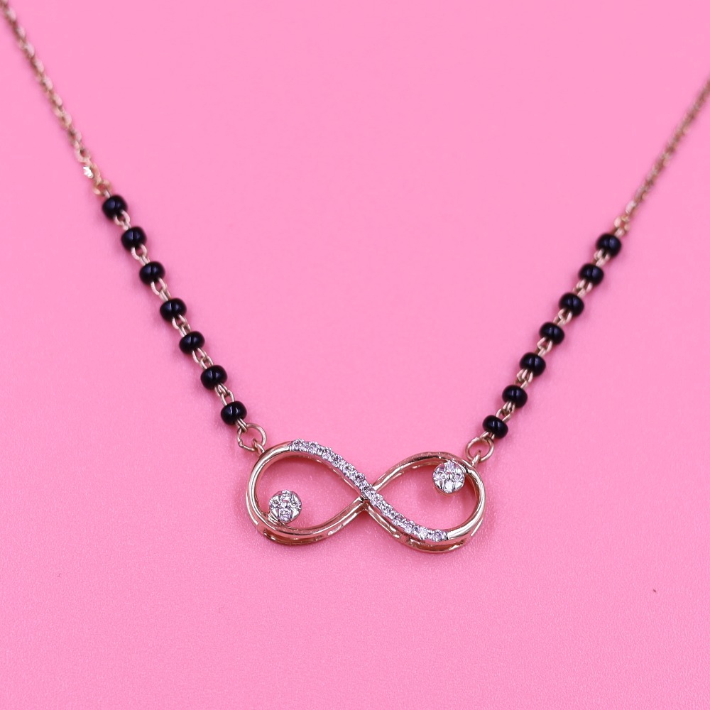 infinity Diamond Mangalsutra