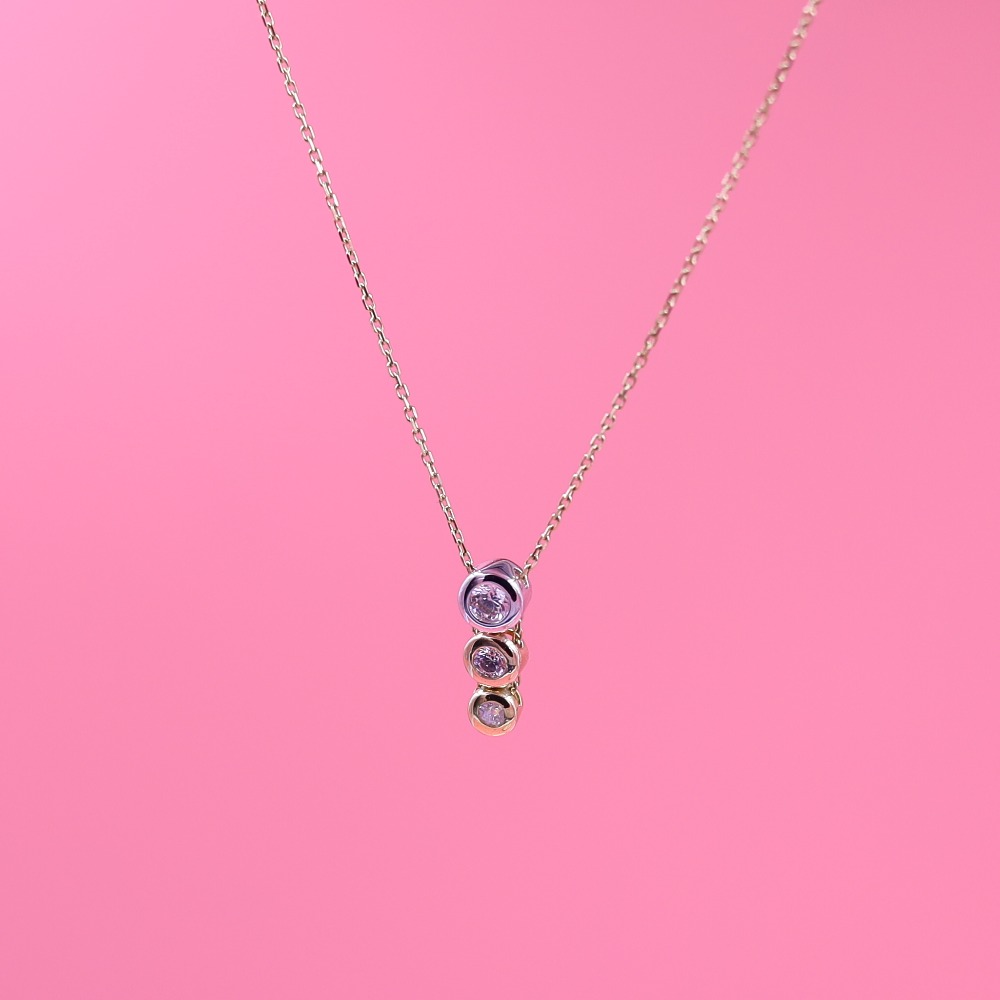 Diamond drop fancy chain
