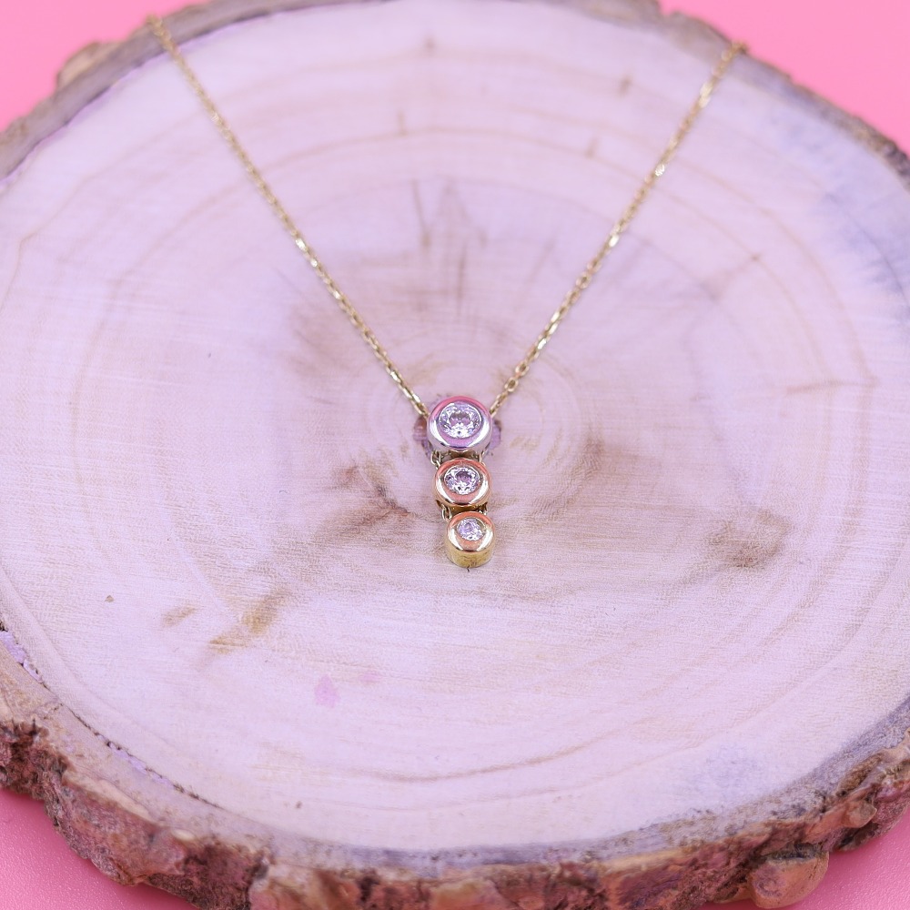 Diamond drop fancy chain