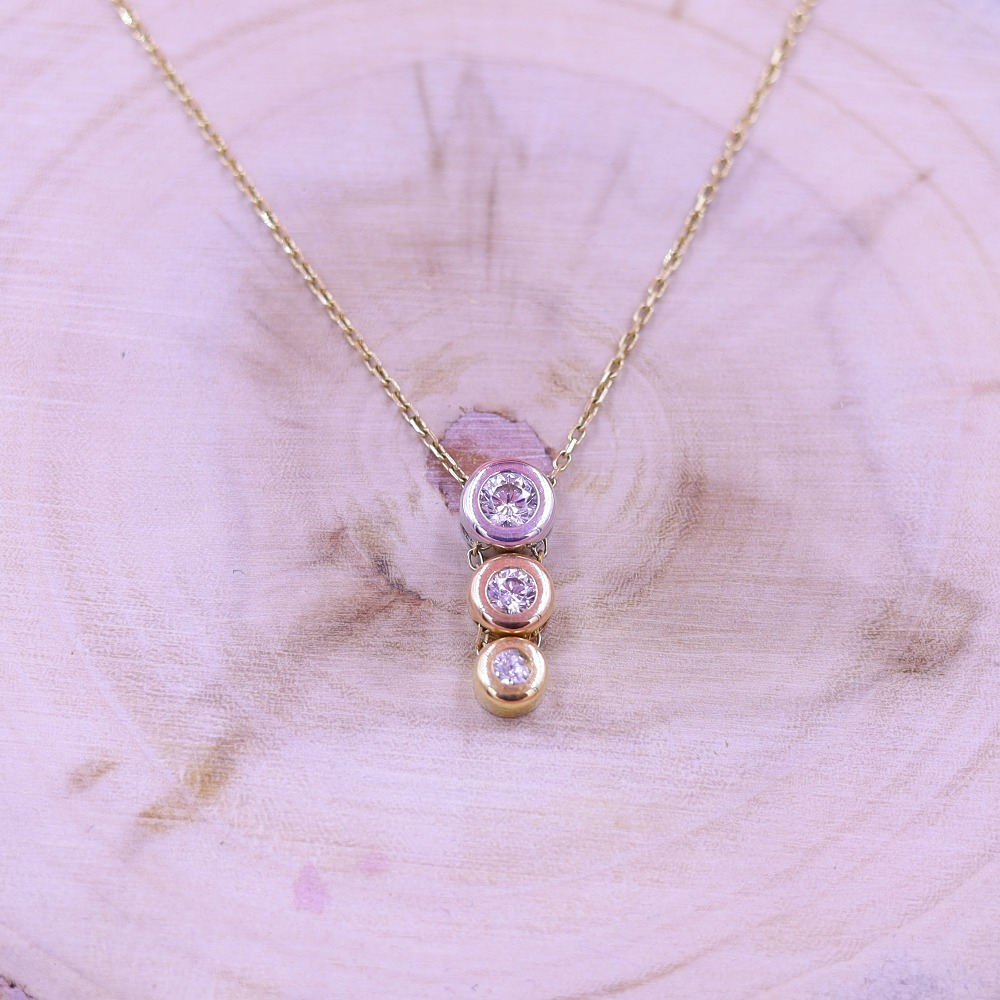 Diamond drop fancy chain