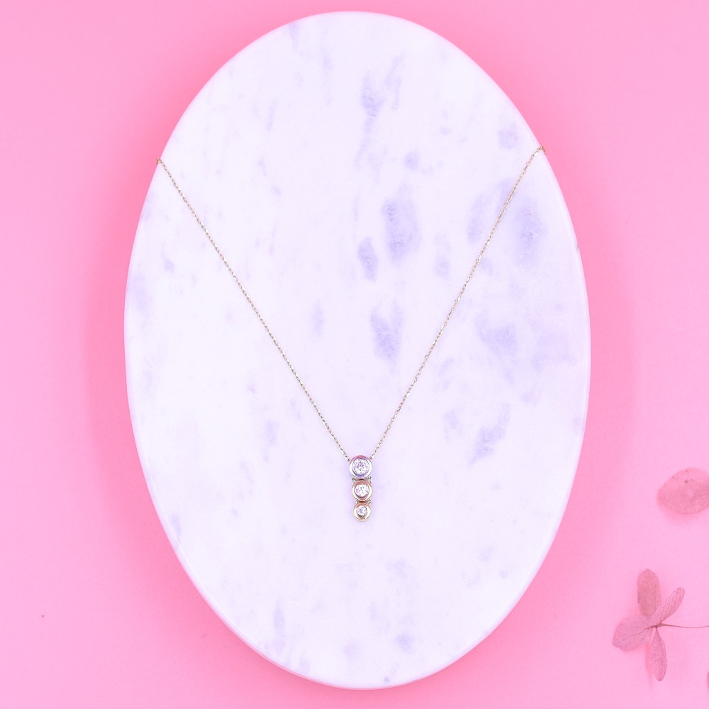 Diamond drop fancy chain