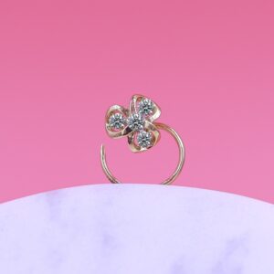 Fancy flower nosepin