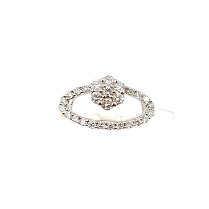 916 Gold Fancy Diamond Ring