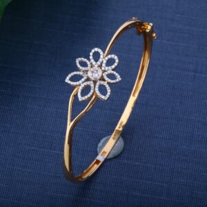 916 Gold Attractive Flower Design For Lady Bracelet