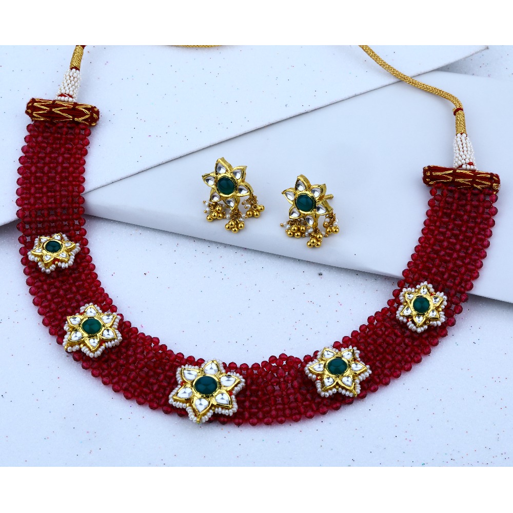 22KT Hallmark Gold Infinity Necklace Set