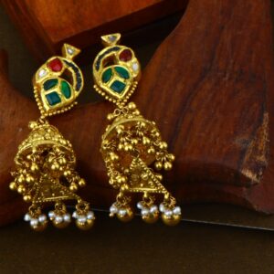 916 Gold Beautiful Prettiest Long Necklace Set