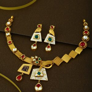 22KT Hallmark Gold Classic Necklace Set