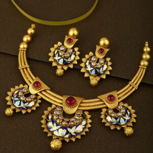 916 Hallmark Gold Elegant Necklace Set