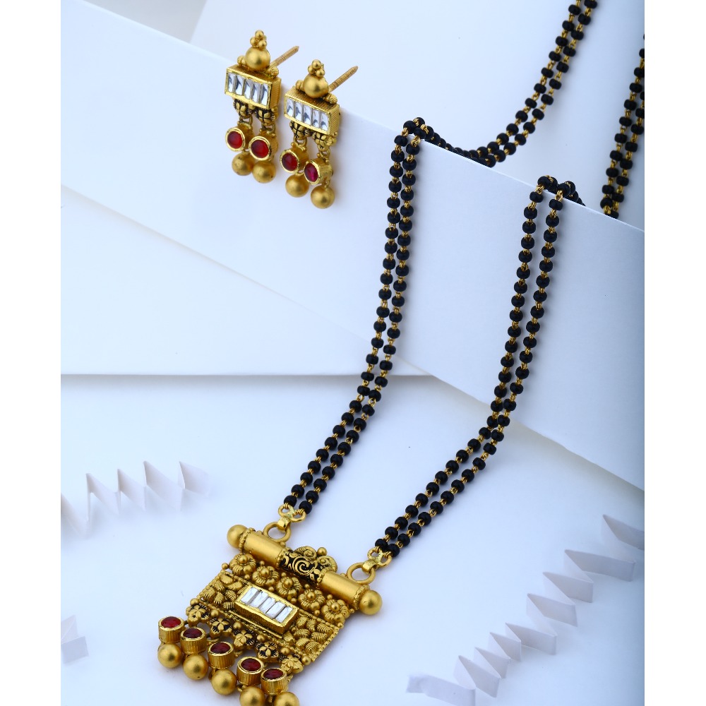 916 gold New Antique Mangalsutra
