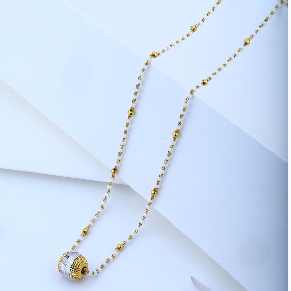 916 gold Lightweight Exclusive Mangalsutra - Image 2