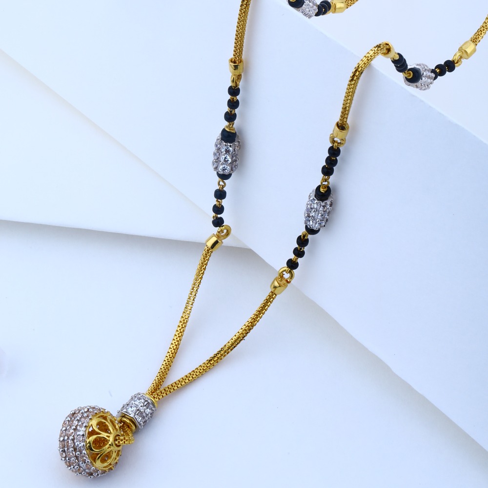 916 Gold Hallmark delicate Mangalsutra