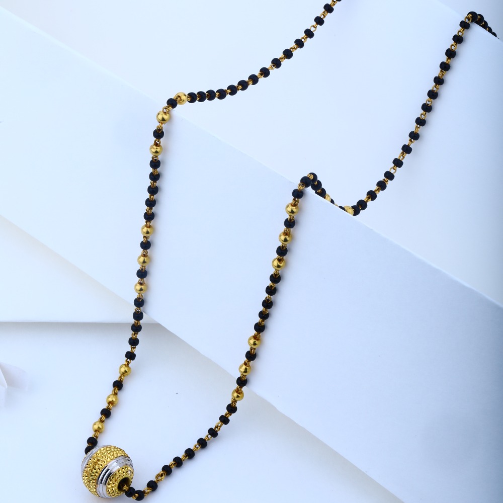 22KT Gold Hallmark Office Wear Mangalsutra - Image 2