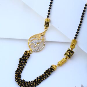 916 gold Hallmark Beautiful Pendant Mangalsutra