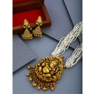 916 Gold Antique Temple Jewellery