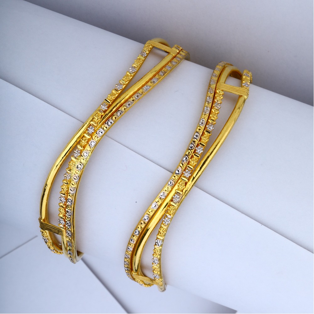 22KT Gold Designer Copper Kadli