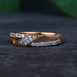 916 gold hallmark Delicate ring