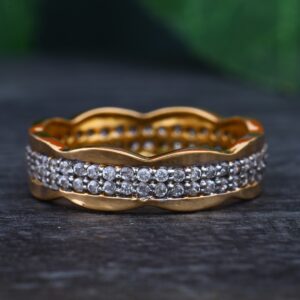 916 gold hallmark Modern ring for women