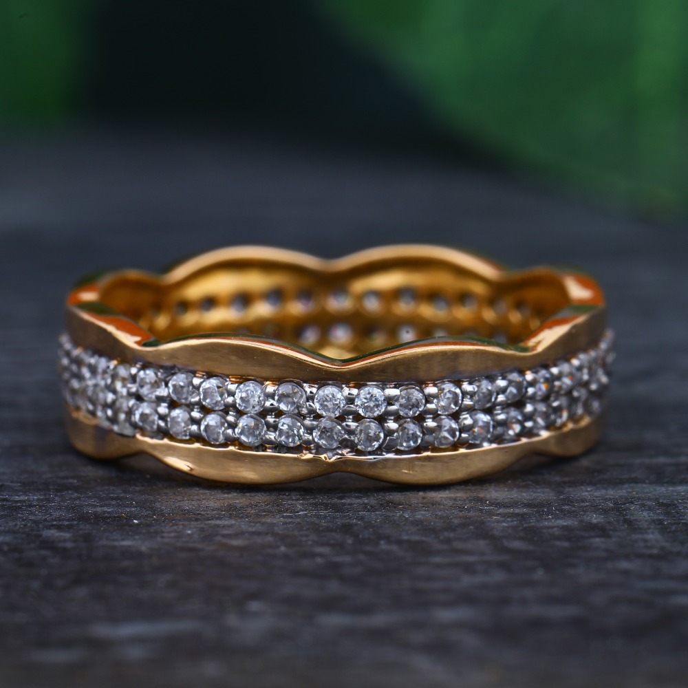 916 gold hallmark Modern ring for women