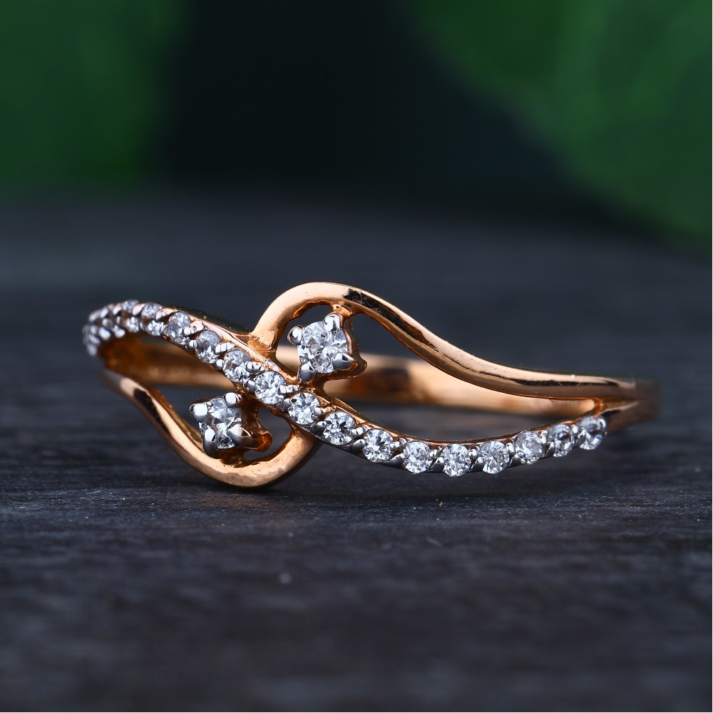 916 gold hallmark Trendy ring