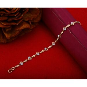 18KT Rose gold Delicate Bracelet Design For Women RHJ-1209