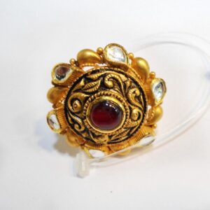 916 Gold Antique Ring For Wedding RHJ-5622