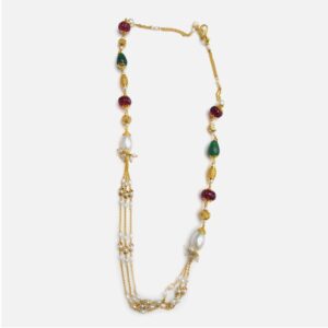 916 Gold Antique Colorful Mala RHJ-4803