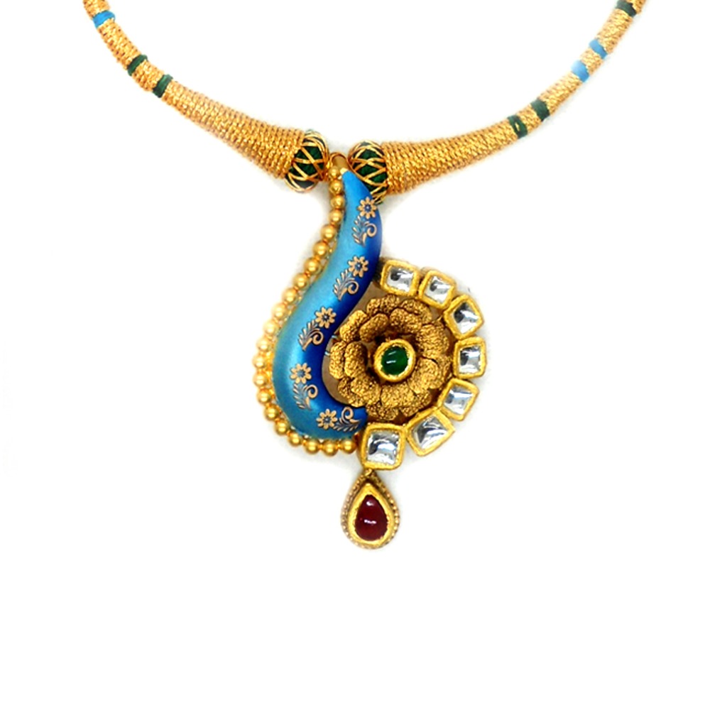 916 Gold Antique Wedding Jewellery RHJ-4827