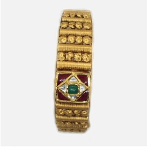916 Gold Antique Wedding Bangle RHJ-4974