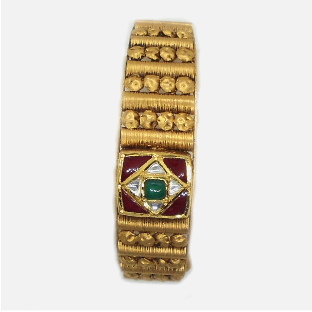 916 Gold Antique Wedding Bangle RHJ-4974