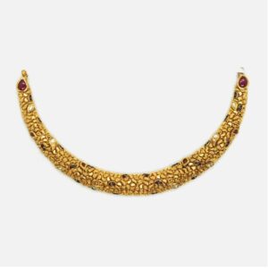 916 Gold Antique Necklace RHJ-4136