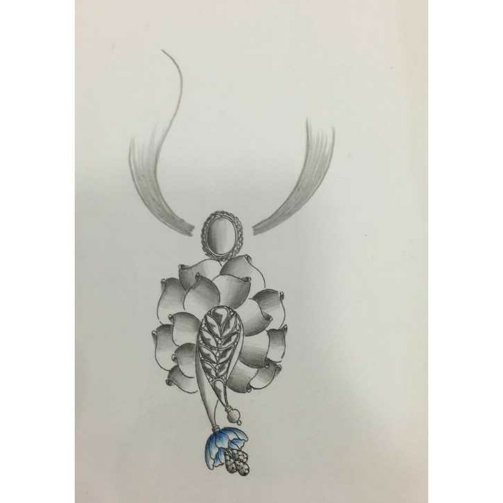 Flower Designing Pendant - Image 2