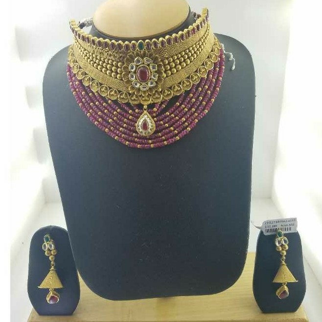 Designer Antique Necklace - Image 4