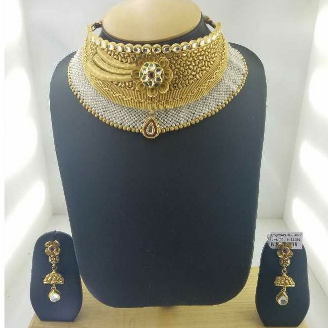 Designer Antique Necklace - Image 3