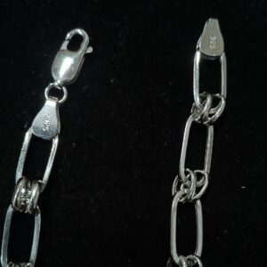 Pure Silver Indo Italian Design Chain For Men