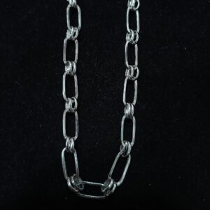 Pure Silver Indo Italian Design Chain For Men