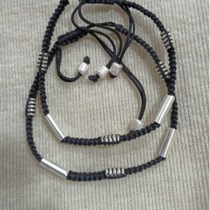silver classy thread wear payal for kids