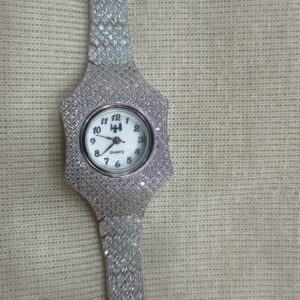 925 silver Sparkling Circle CZ  watches
