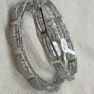 Exclusive cz stone Bangles 92.5 silver