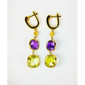 Fancy 925 silver ladies earrings