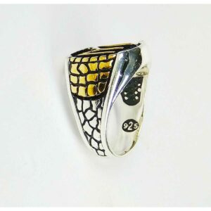 Light Weight 925 Silver IYI Gents Ring
