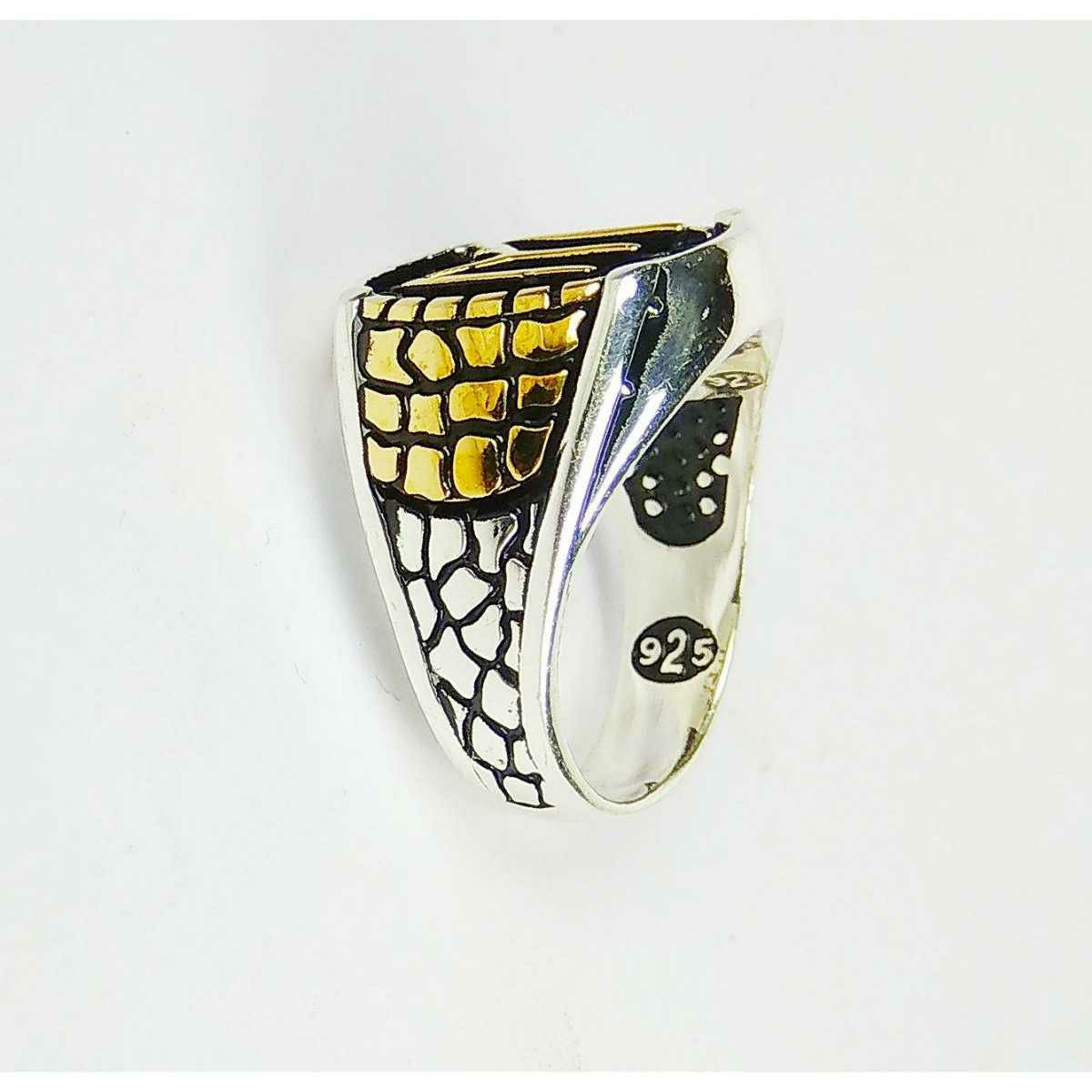 Light Weight 925 Silver IYI Gents Ring - Image 2