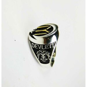 New 925 silver gents iyi ring