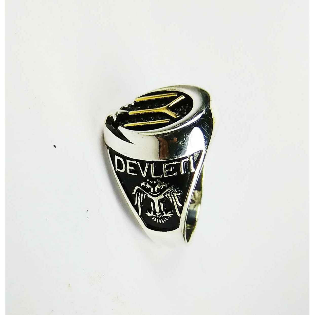 New 925 silver gents iyi ring - Image 2
