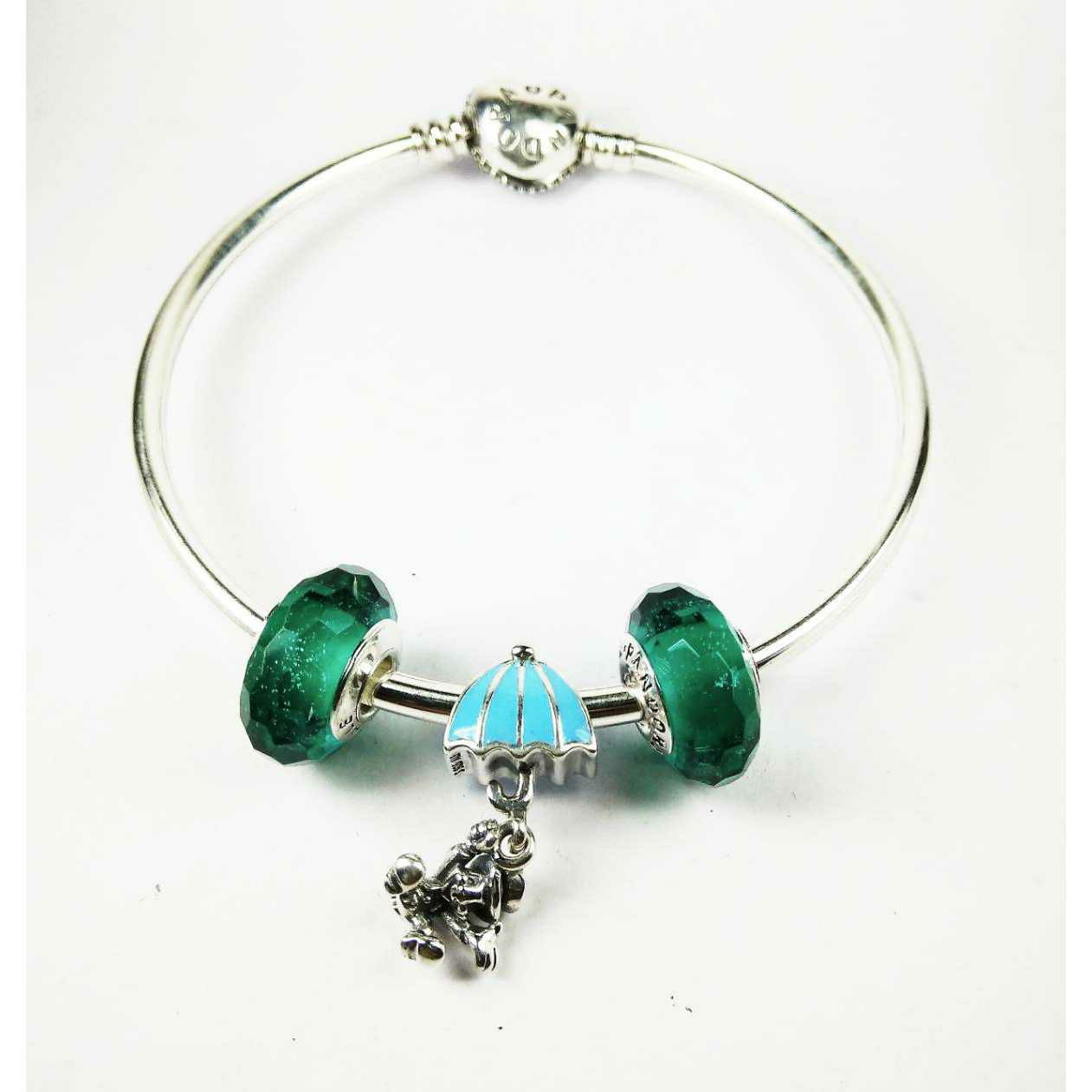 New 925 Silver Ladies Kada Bracelet