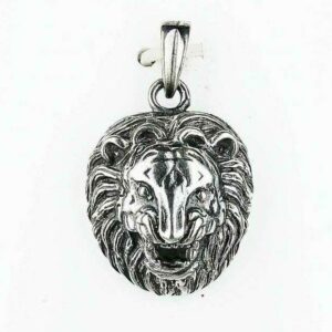 Fancy 925 Silver Ladies Pendant Designed With Lion