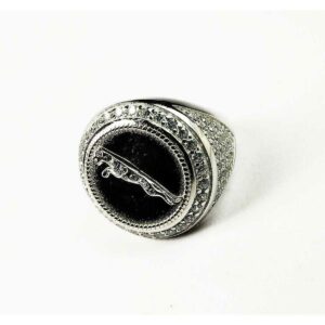 Descent 925 Silver Jaguar Gents Ring