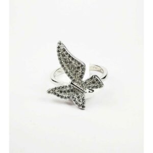Descent Designer 925 Silver Ladies Ring With Beautiful