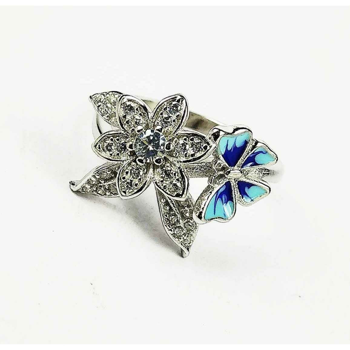 Descent designer 925 silver ladies ring